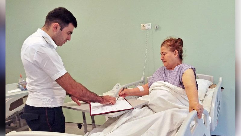 Xəzər dənizinin sahilində aksiya