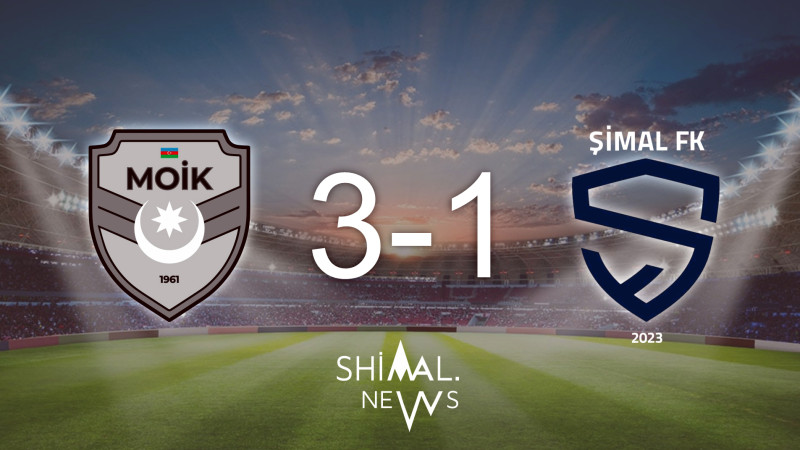 “Şimal” və MOİK matçı bitib