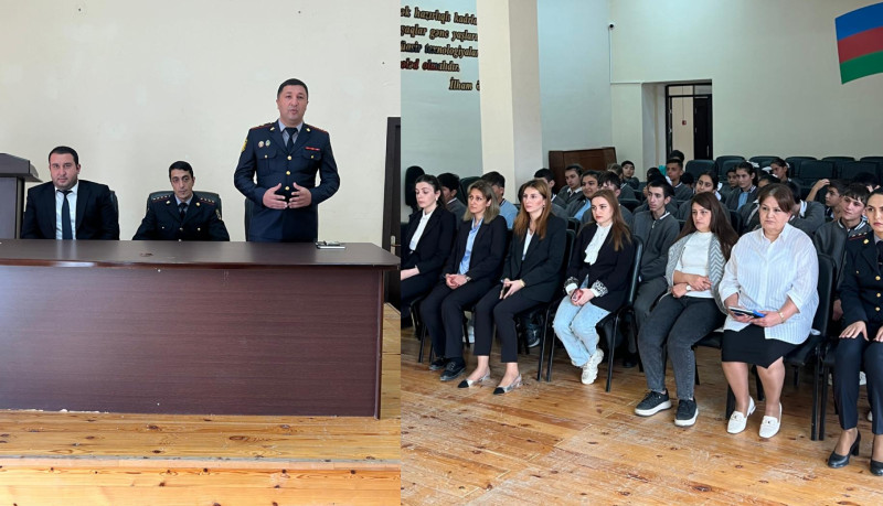 Qubalı şagirdlərlə narkotiklərin zərərindən danışılıb