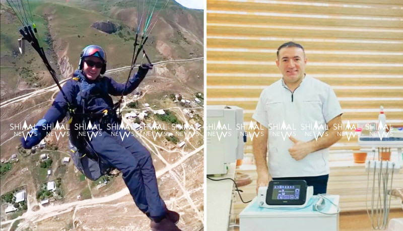 Qubada faciə: Diş həkimi paraşütlə yerə çırpılaraq öldü - Foto