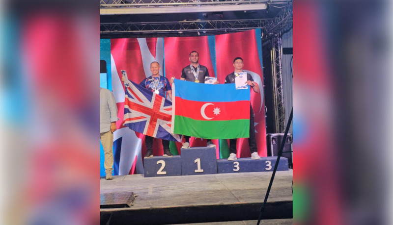 İsmayıllıdan olan qol güləşiçisi dünya çempionu olub