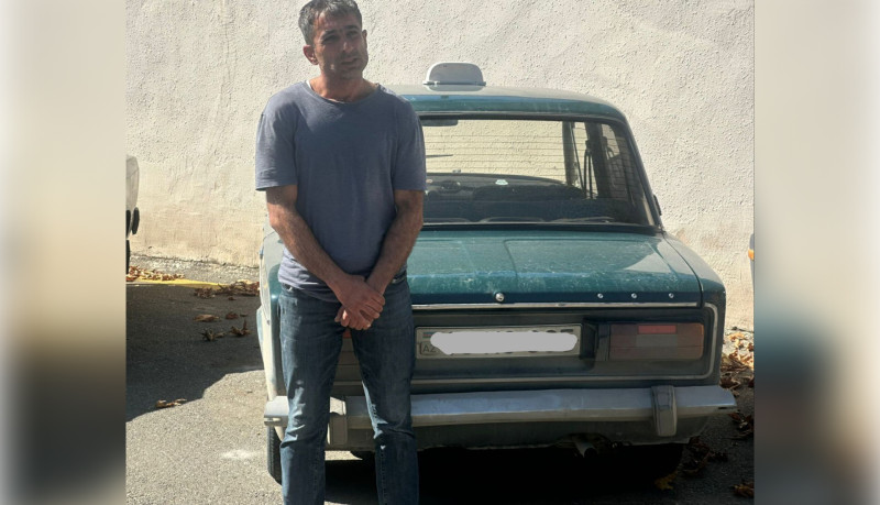 Marixuana təsiri altında olan sürücü həbs edilib