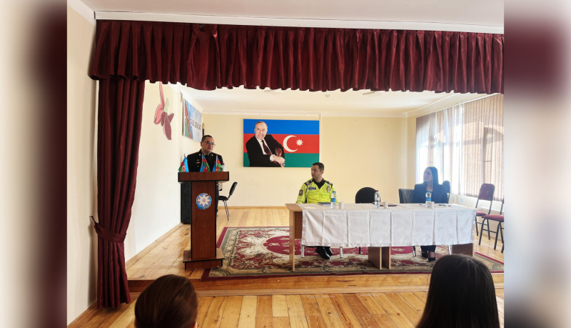 “Diqqət, uşaqlar!” – Xaçmaz məktəbliləri təhlükəsizlik qaydaları ilə tanış olublar