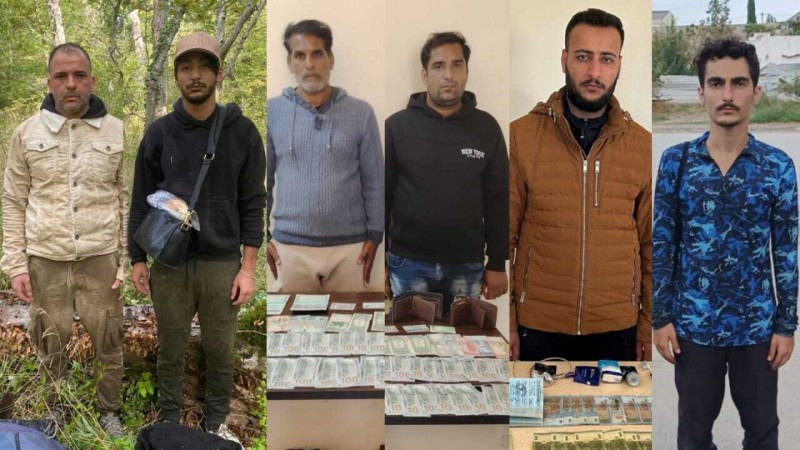 Dövlət sərhədini pozmağa cəhd göstərən 6 nəfər saxlanılıb