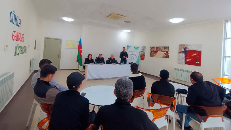 Siyəzəndə Polis Akademiyasına qəbulla bağlı görüş keçirilib