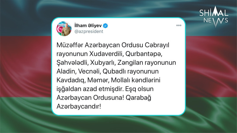 Vətən müharibəsinin 34-cü günü – XRONİKA