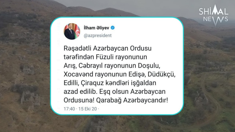 Vətən müharibəsinin 19-cu günü: Qələbələr və düşmənin cinayəti