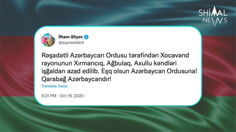 Vətən müharibəsinin 20-ci günü – XRONİKA
