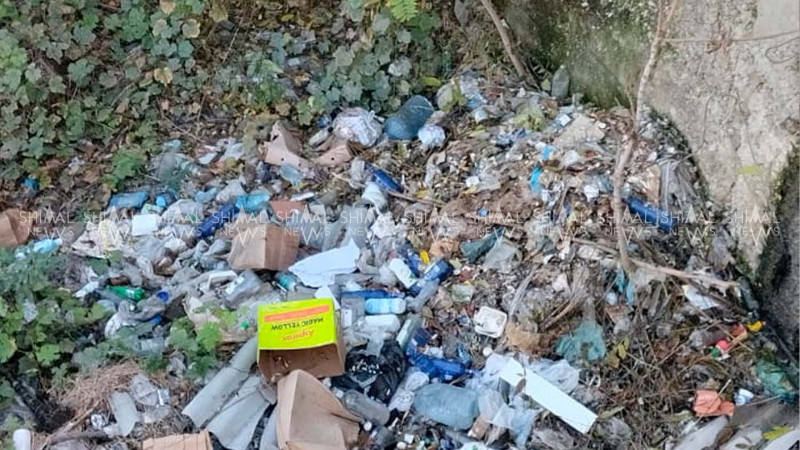 Zibil poliqonuna çevrilən Şabrançay