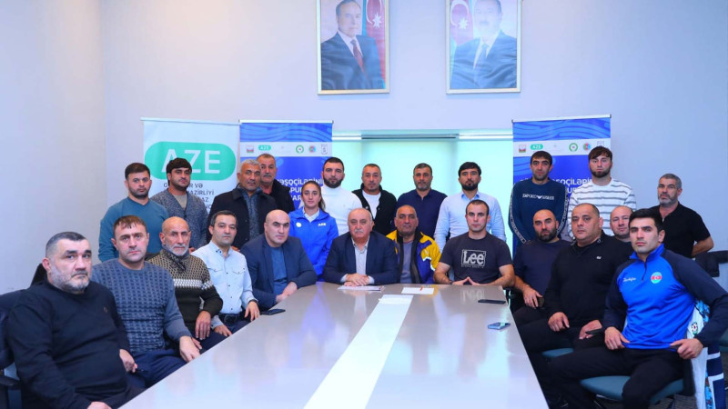 Bölgəmizin güləş ustadları Qubada toplanıb