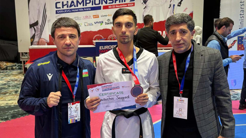 Qubalı taekvondoçunun Avropa uğuru