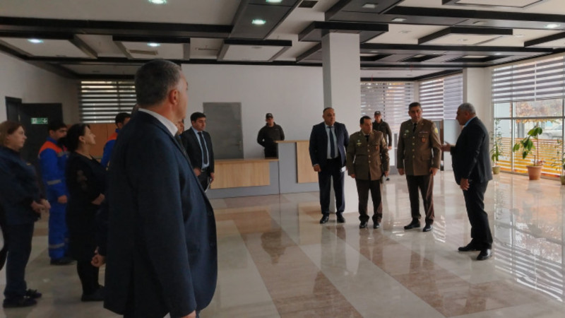 Xaçmazda fövqəladə hadisələrlə bağlı hazırlıq yoxlanıldı
