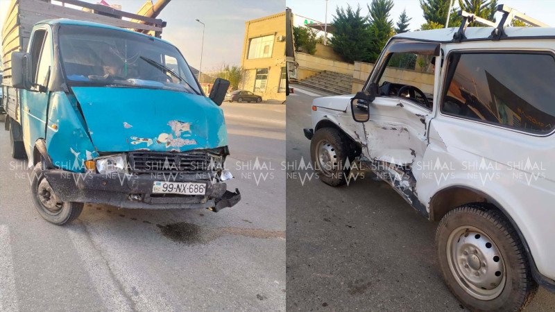 Qubada “Niva” qəza törədib - FOTO