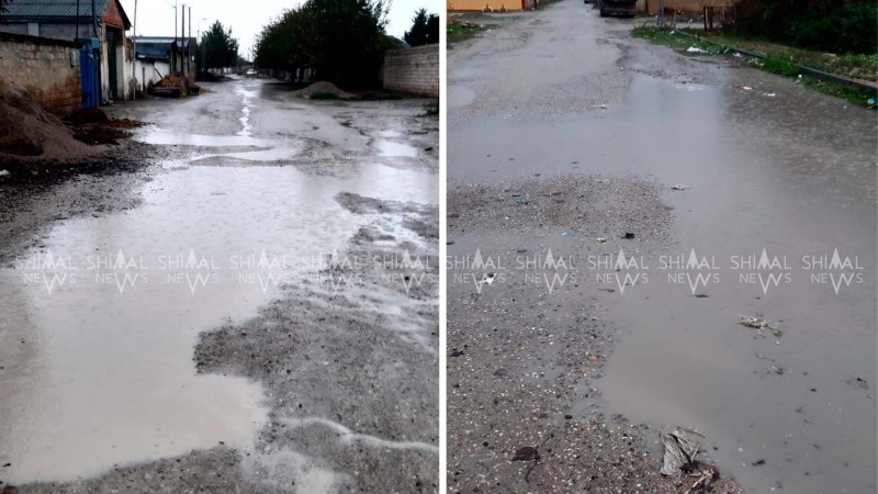 Şabranda Babək küçəsinin sakinlərindən ŞİKAYƏT - FOTO