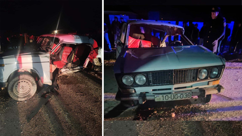 Siyəzəndə qəza baş verib, ölən var