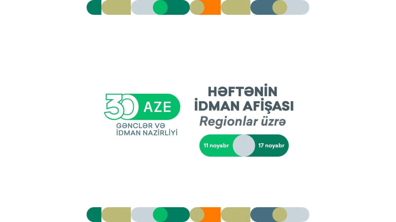 Bölgəmizin idman afişası açıqlandı