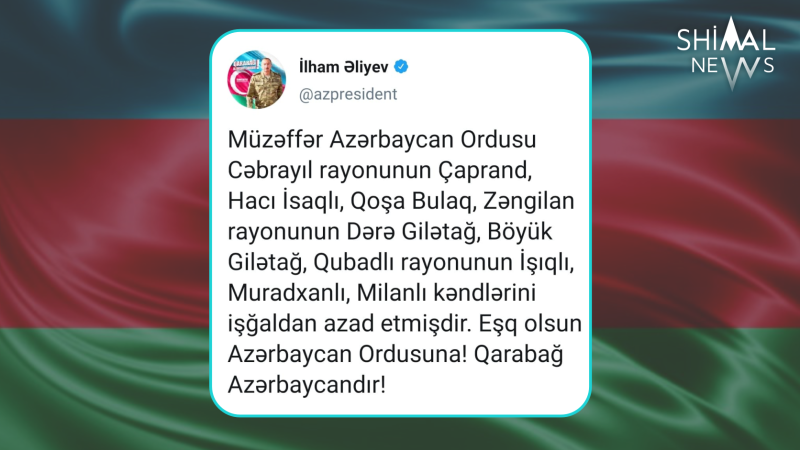 Vətən müharibəsinin 37-ci günü – XRONİKA