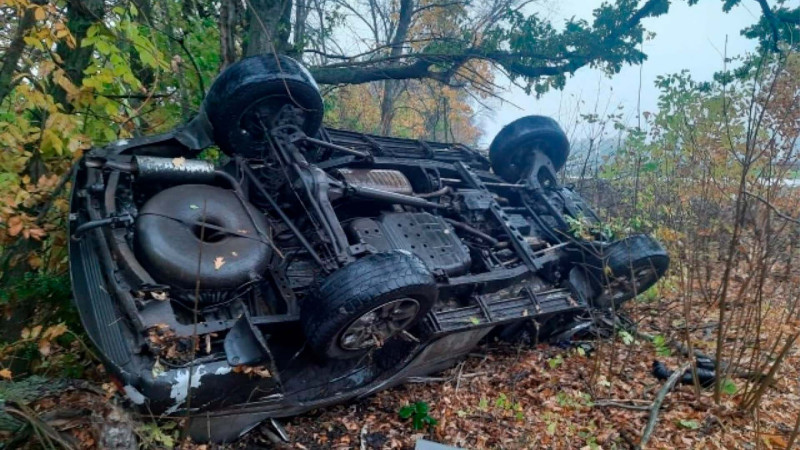 Xaçmazda dərəyə aşan “Mercedes”in VİDEOSU