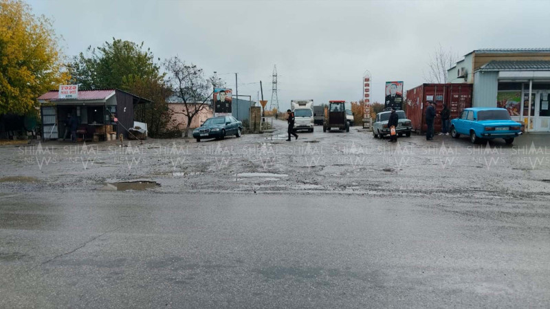 Qubada sürücülər yolun bu hissəsindən narazıdırlar