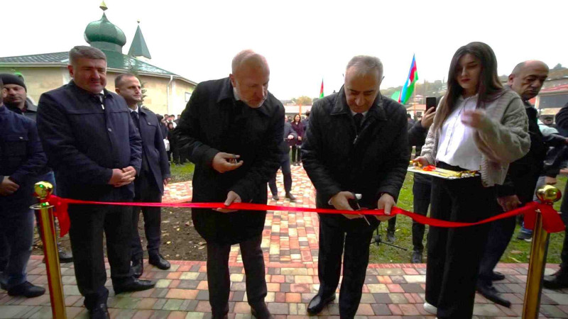 Qusarda güləş zalının açılışı baş tutub