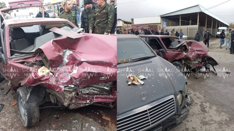 Qusarda qəza olub - Həkim və 3 nəfər xəsarət alıb