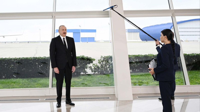 Prezident İlham Əliyev Azərbaycan Televiziyasına müsahibə verib