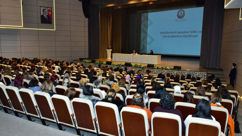 Musiqi müəllimlərinin qiymətləndirilməsi ilə bağlı sessiya keçirilib