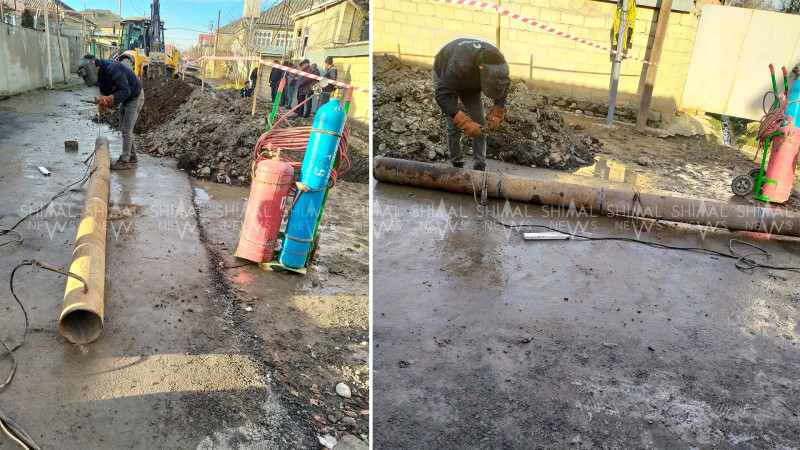 Qubada soyuqdan donan sakinlər indi qorxudan “isinirlər”