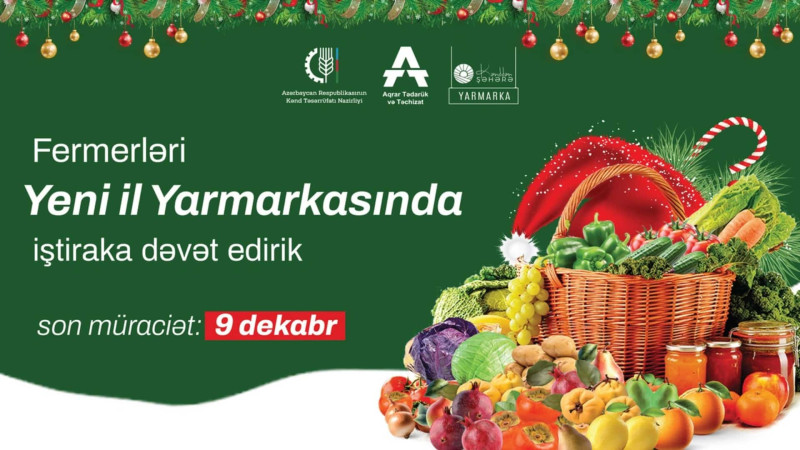 Kənddən Şəhərə Yeni il yarmarkası üçün qeydiyyat başladı