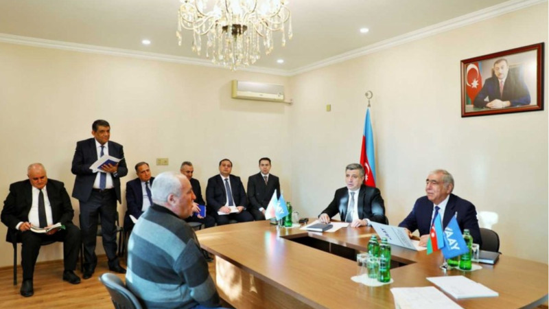 Saleh Məmmədov Siyəzən və Xızı sakinləri ilə görüşüb