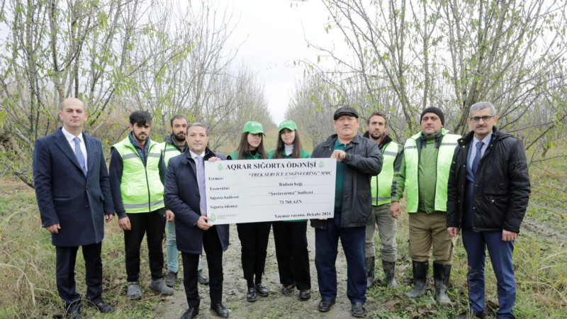 Quba və Xaçmazda zərər çəkən fermerlərə dəstək