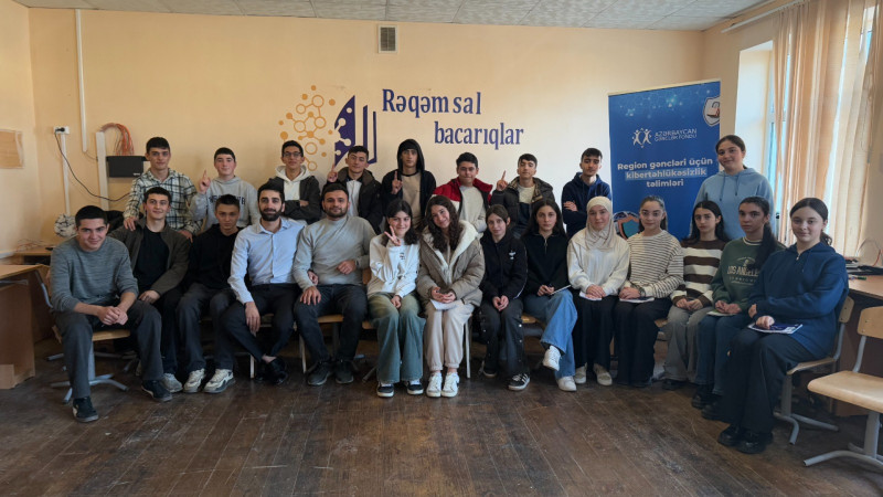 Qusarlı gənclərə kibertəhlükəsizlik təlimləri