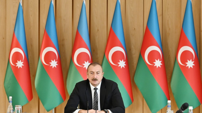 İlham Əliyev istintaqın gedişi barədə Tokayevlə fikir mübadiləsi aparıb