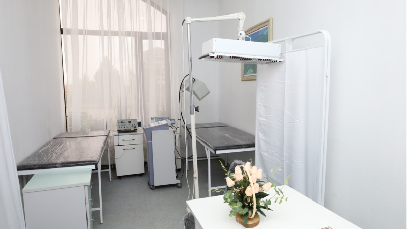 Qubada yeni Fizioterapiya və Reabilitasiya şöbələrinin açılışı olub