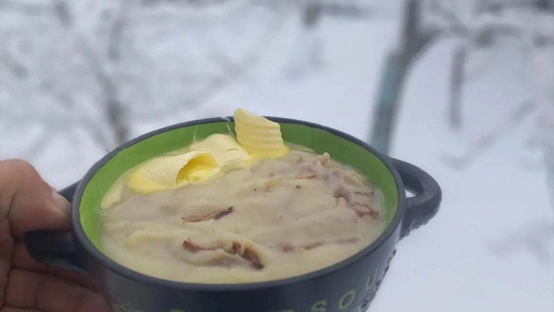 Qubanın Həlimaşı yeməyinin soyuq havada ayrı ləzzəti var - FOTO