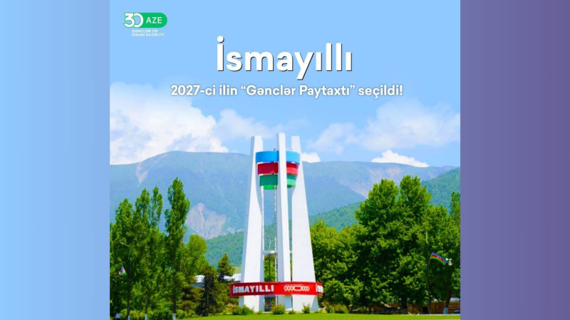 İsmayıllı “Gənclər Paytaxtı” seçildi