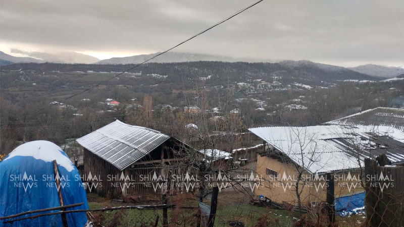 Qubanın soyuqdan donan kəndləri - FOTOLAR