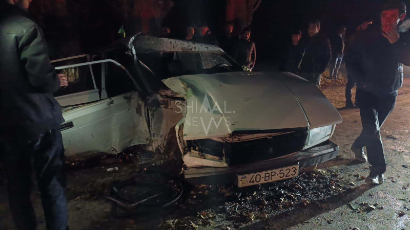 Qubada “07” ağaca çırpıldı: Sürücü öldü - VİDEO