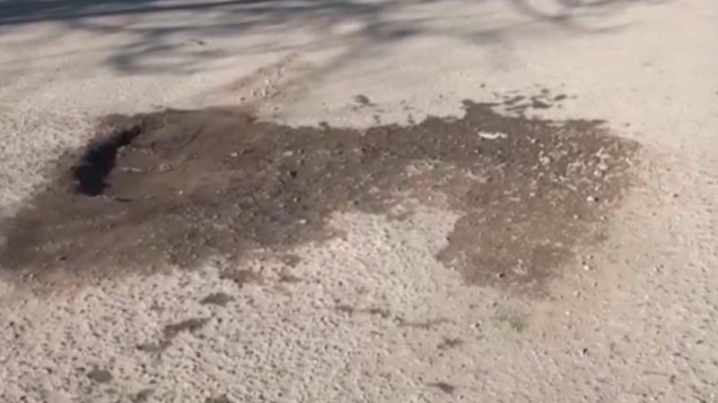 İsmayıllıda mərkəzi küçələrdən biri bərbad vəziyyətdədir - FOTO