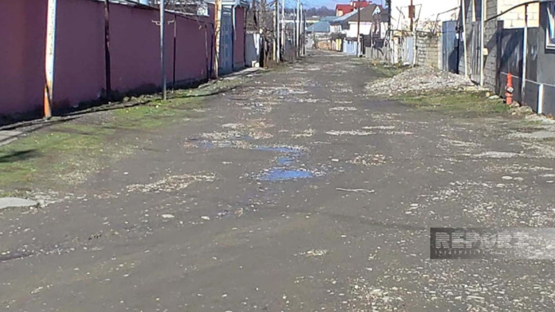 Qusarın mərkəzi küçələrinin asfalt həsrəti