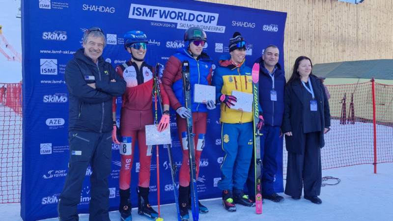Şahdağda Xizək Alpinizmi üzrə Dünya Kubokunda ilk günün qalibləri bəlli olub - FOTO