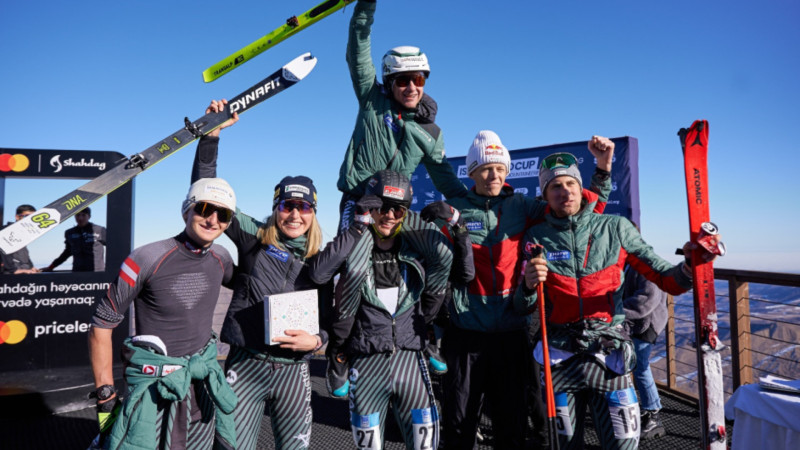 Şahdağda Xizək Alpinizmi üzrə Dünya Kubokunun ikinci gününə yekun vurulub - FOTO