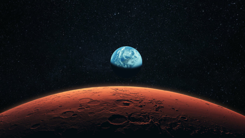 Sabah Mars və Yer bir-birinə maksimal yaxınlaşacaq