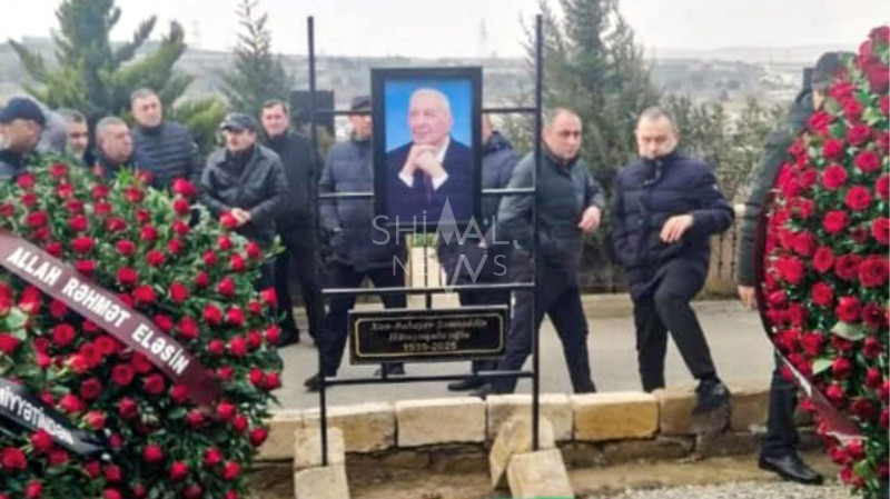 Şəmsəddin Xanbabayev dəfn olundu - FOTO