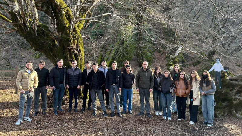 İsmayıllı gəncləri Şahdağ Milli Parkına səfər ediblər