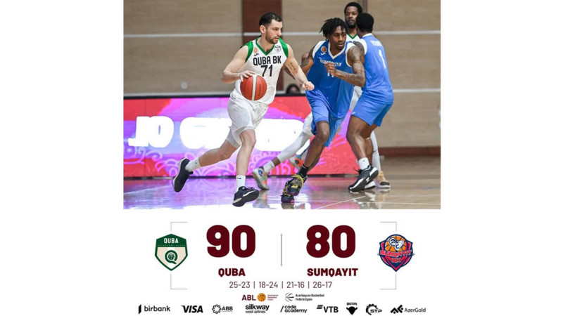 Basketbol Liqasında “Quba” qələbə sevinci yaşadı