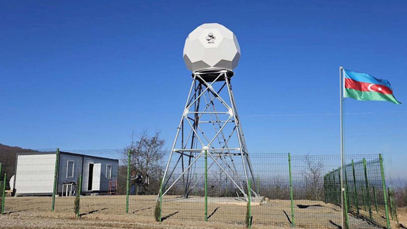 Qubada güclü radar quraşdırılıb - FOTO