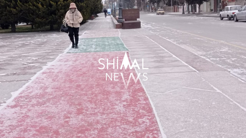 Xaçmazda sakinləri sürüşməkdən belə qoruyurlar -VİDEO/FOTO