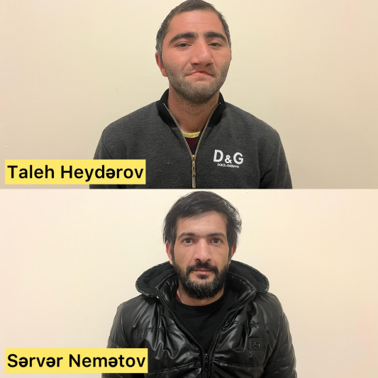 Qubada 2 nəfər saxlanıldı - FOTO