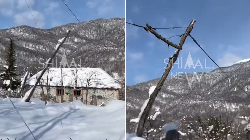 Qəbizdərədə işıq dirəkləri təhlükə saçır – Sakinlər narahatdır - VİDEO